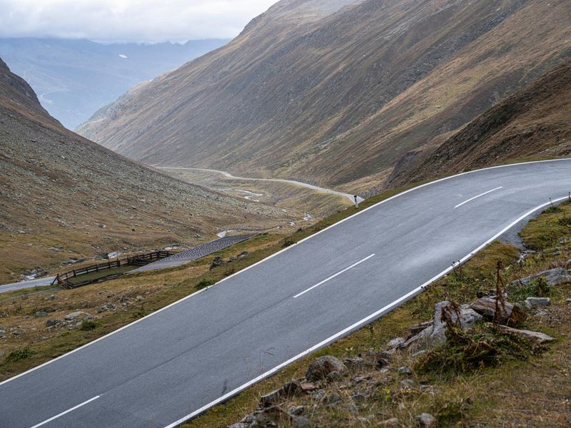 Dramatic Landscape: Mountain View in Austria HDRi Maps and Backplates