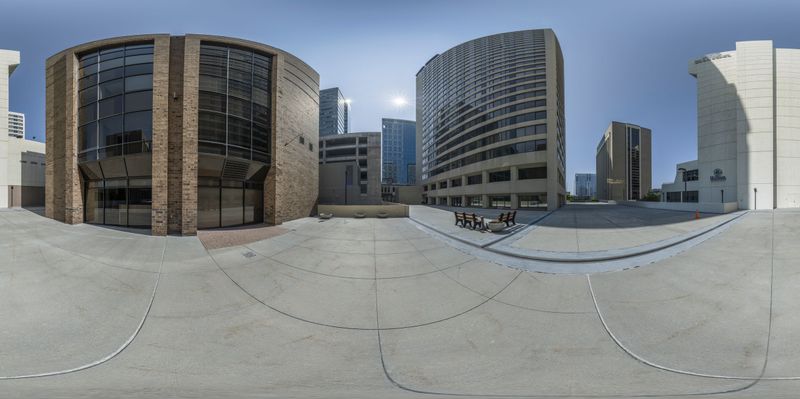 City Life in Salt Lake City, Utah, USA HDRi Maps and Backplates