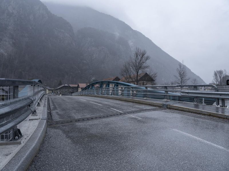 Winter Landscape in the French Alps HDRi Maps and Backplates