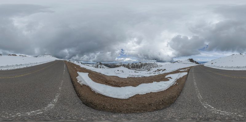 Pikes Peak Summit: A Majestic View of Colorado's Landscape HDRi Maps ...