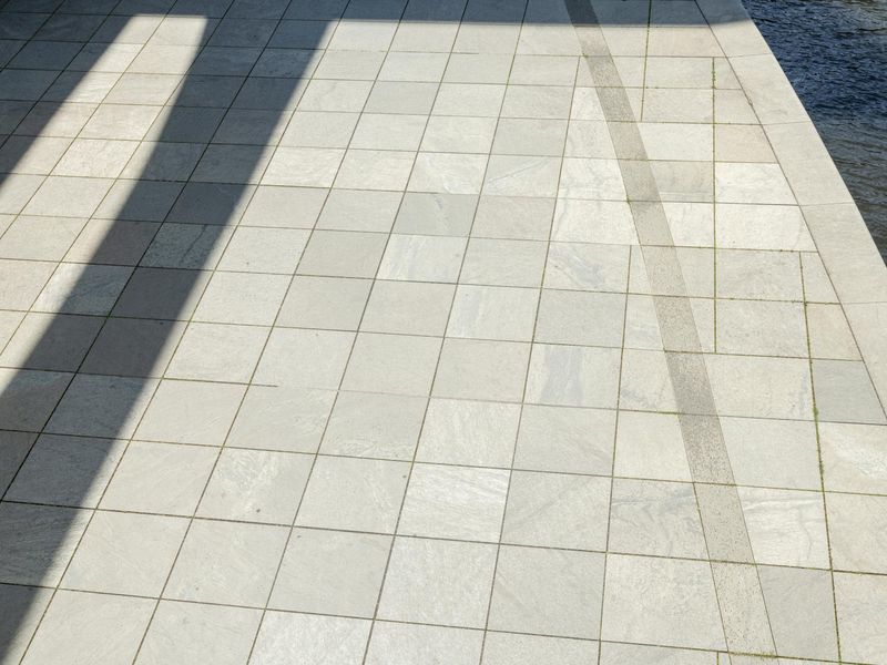Elevated Concrete Platform on Lake Shore in Berlin HDRi Maps and Backplates