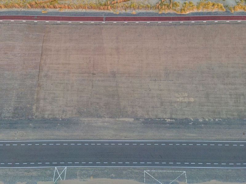 View of Elevated Road in Holland at Dawn HDRi Maps and Backplates
