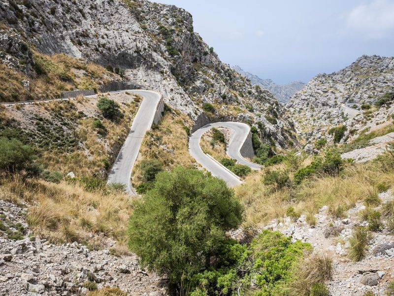 Elevated Road in Spain: Exploring the Mountain Landscape HDRi Maps and ...