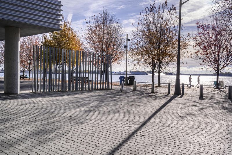 Empty Brick Pathway in Toronto HDRi Maps and Backplates