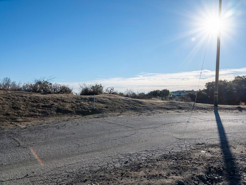 Empty Rural Street in Mulholland, Los Angeles, California, USA HDRi ...