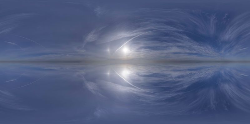 Endless Landscapes: A Day Under Cloudy Skies HDRi Maps and Backplates