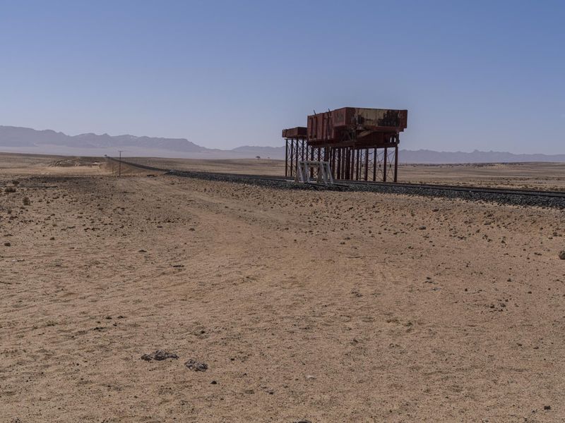 Endless Road in the African Desert HDRi Maps and Backplates
