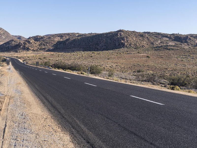 Endless Road through the African Landscape HDRi Maps and Backplates