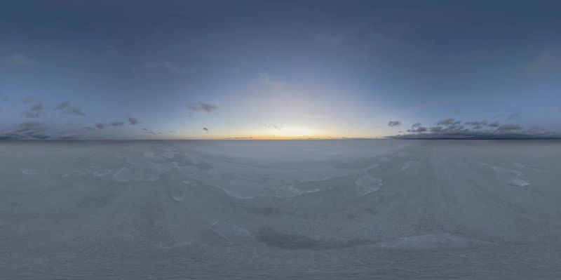 Endless Salt Flats Under the Skydome HDRi Maps and Backplates