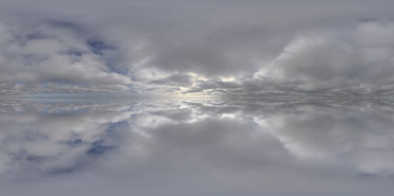 Endless Skies: The Drama of a Mountain Under a Grey Sky HDRi Maps and ...