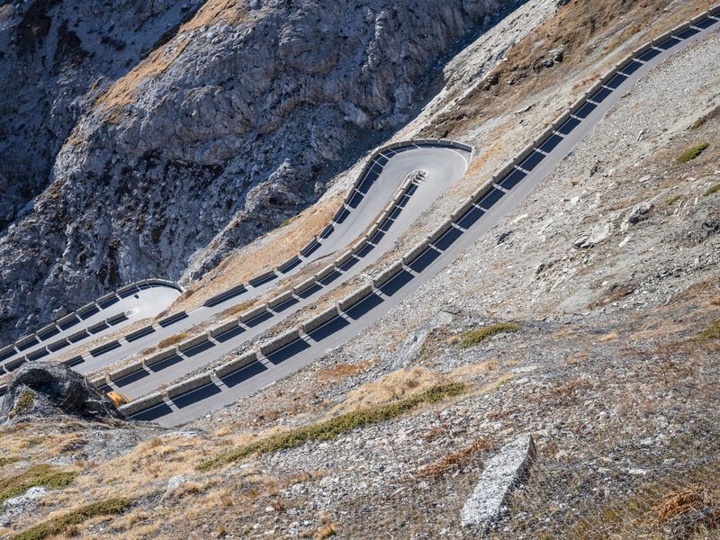 European Alps Mountain Range Stelvio HDRi Maps and Backplates
