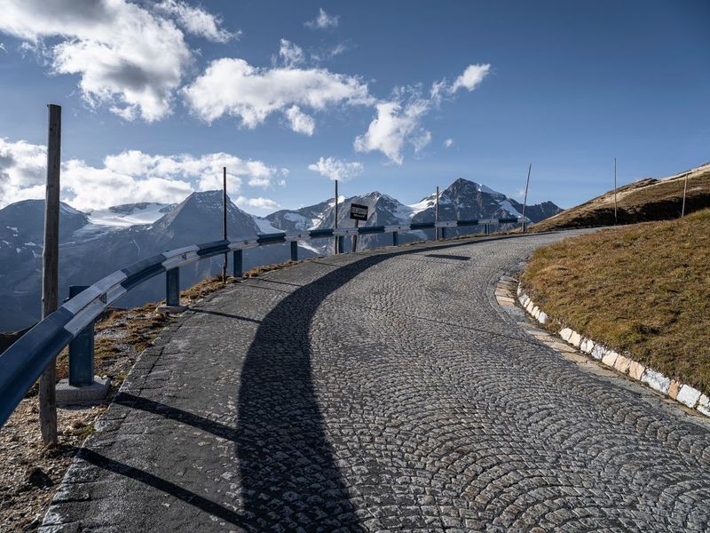 European Road in Austria under a Clear Sky HDRi Maps and Backplates