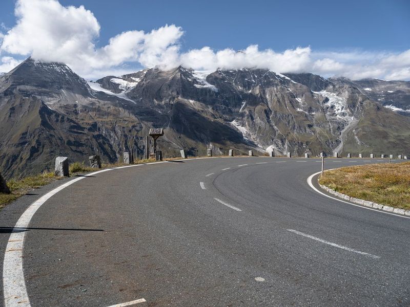 European Road Curving Through Beautiful Nature HDRi Maps and Backplates