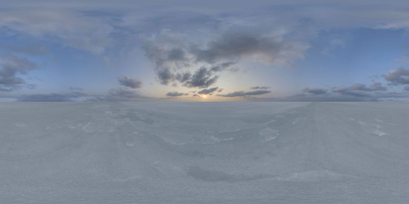 Expansive Salt Flats Under a Sunny Sky HDRi Maps and Backplates