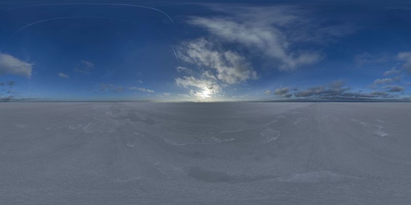 Expansive Salt Flats Under the Open Sky HDRi Maps and Backplates