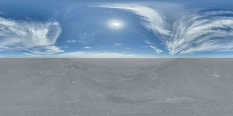 Explore the Vast Salt Flats and Skydome HDRi Maps and Backplates