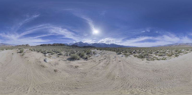 Exploring California's Alabama Hills HDRi Maps and Backplates