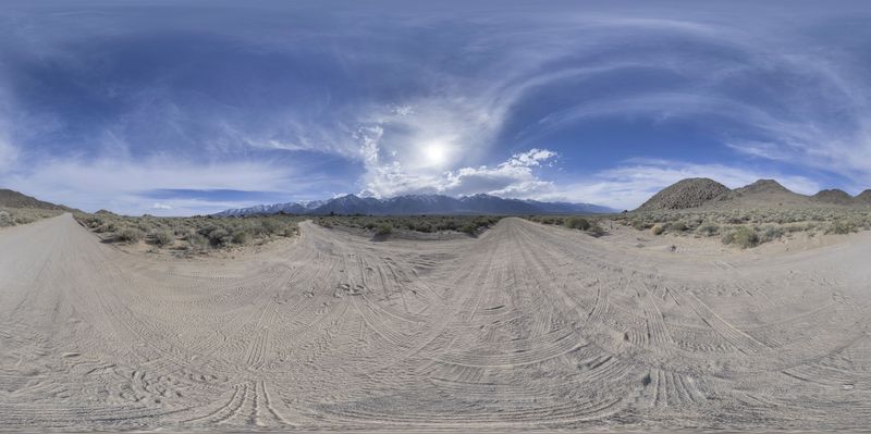 Exploring the Desert Landscape of Alabama Hills, USA HDRi Maps and ...