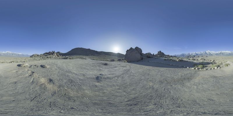 Exploring Off-Road Tracks in Alabama Hills, California HDRi Maps and ...