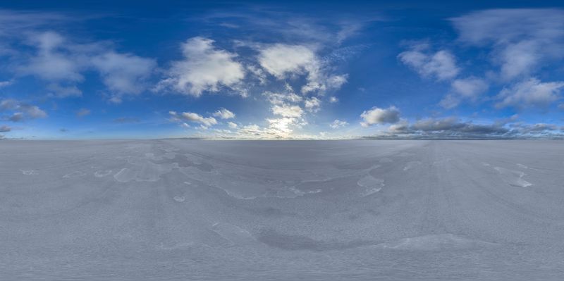 Exploring the Open Space of a Salt Flat Landscape HDRi Maps and Backplates