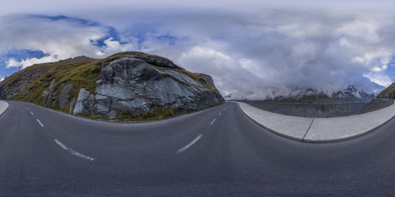 The Austrian High Road HDRi Maps and Backplates