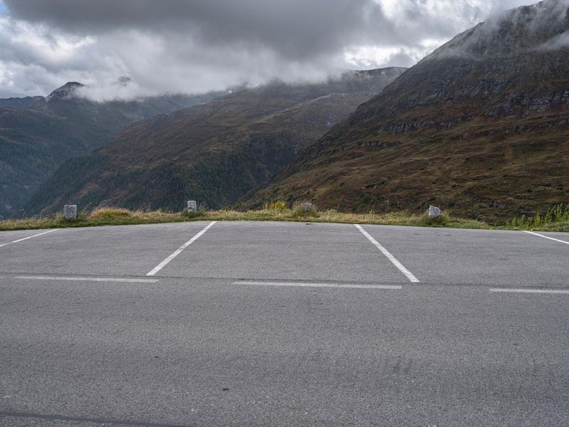 Gloomy Austrian Landscape under a Grey Sky HDRi Maps and Backplates