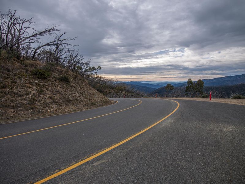 Gloomy Day Landscape Under a Grey Sky HDRi Maps and Backplates