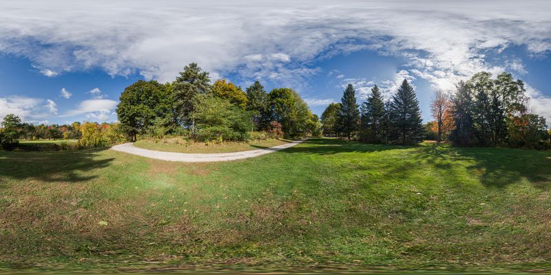 Grass Landscape in Ontario, Canada HDRi Maps and Backplates
