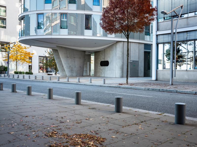 Modern Architecture in the City of Hamburg HDRi Maps and Backplates