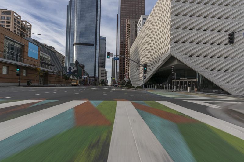 Picture of High-rise Buildings in Downtown Los Angeles: A Vibrant City Life HDRi ...