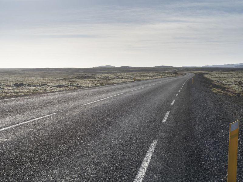 Iceland Road through Majestic Mountains and Stunning Landscape HDRi ...