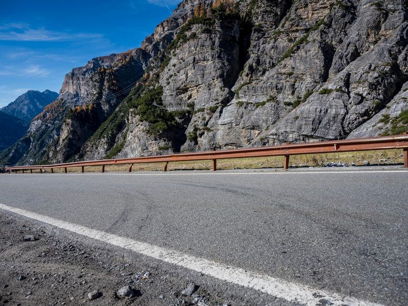 Italian Mountain Road Landscape View HDRi Maps and Backplates