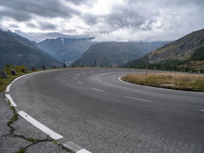 Landscape of Curving Asphalt Road in Austrian Highlands HDRi Maps and ...