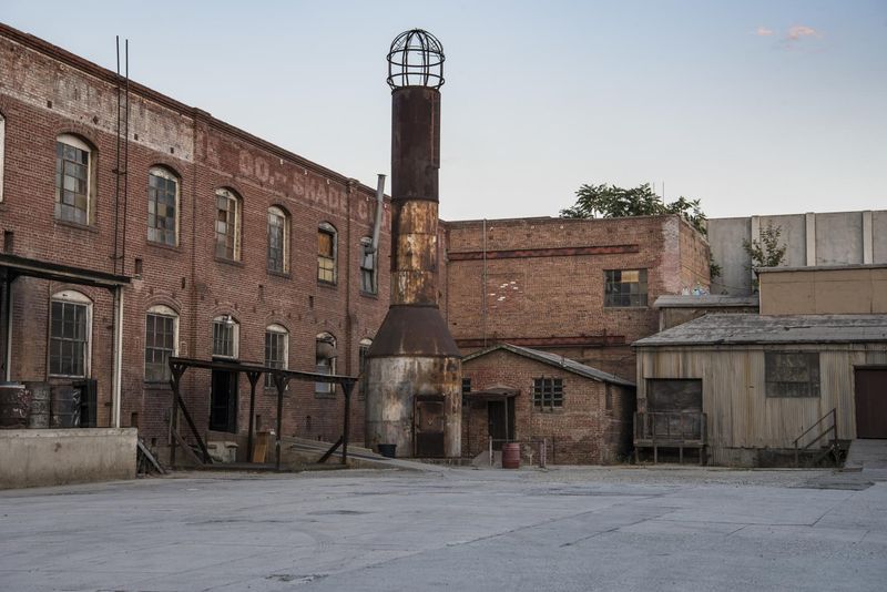 Los Angeles Brick Building Architecture HDRi Maps and Backplates