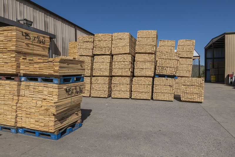 Lumberyard Building - Retail Lumber Warehouse HDRi Maps and Backplates