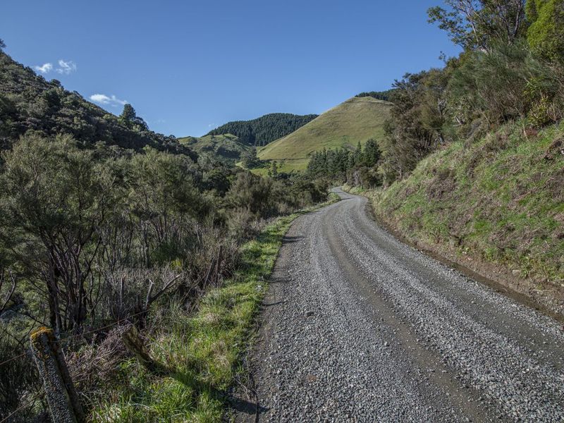 Lush Green Landscape with Mountains and Road HDRi Maps and Backplates