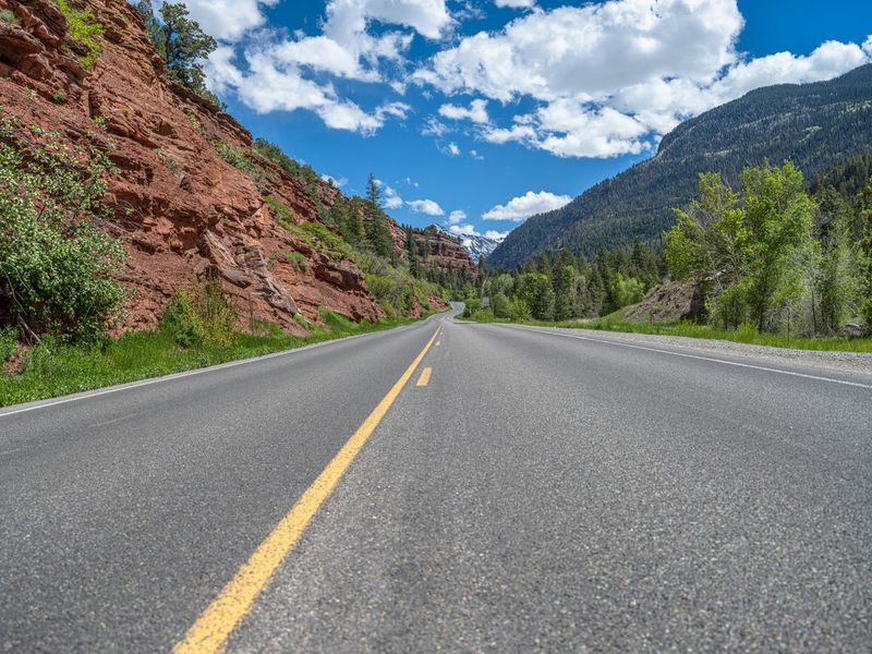 Majestic Mountains in Colorado: A Scenic Drive HDRi Maps and Backplates