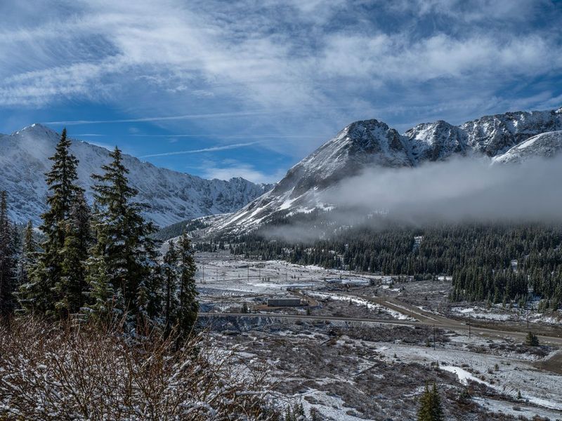 Majestic Mountains and Towering Trees in Colorado HDRi Maps and Backplates