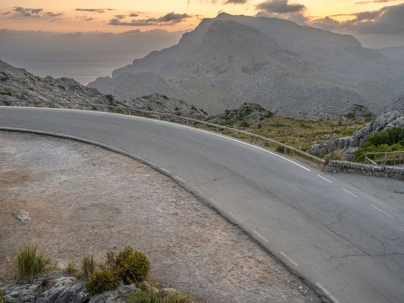 Majorca's Aerial Asphalt Road in the Balearic Islands HDRi Maps and ...