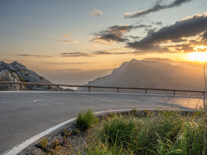 Road in Majorca, Spain: Winding through the Balearic Islands HDRi Maps ...