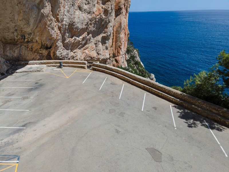 Mallorca Aerial View of Coastal Road HDRi Maps and Backplates