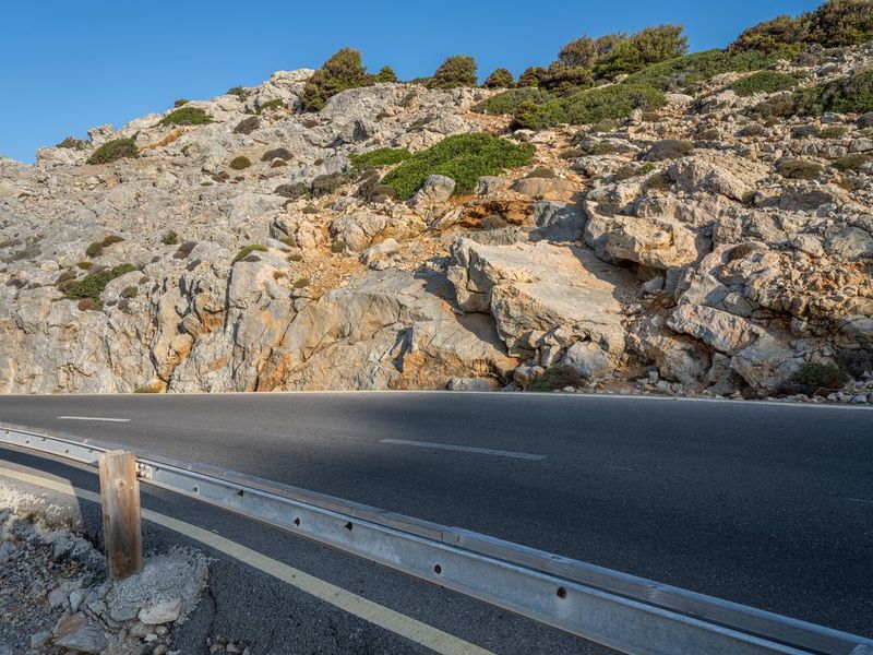 Scenic Road in Mallorca, Spain HDRi Maps and Backplates
