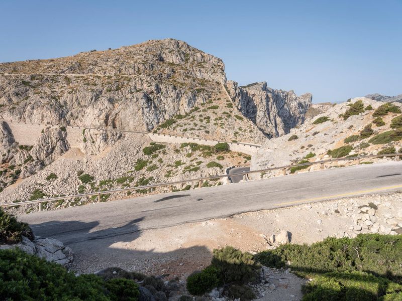 Mallorca Spain Coastal Mountain Road HDRi Maps and Backplates
