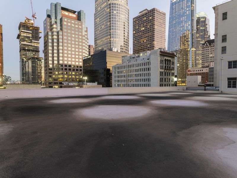 Urban Metropolis Skyline at Dawn HDRi Maps and Backplates