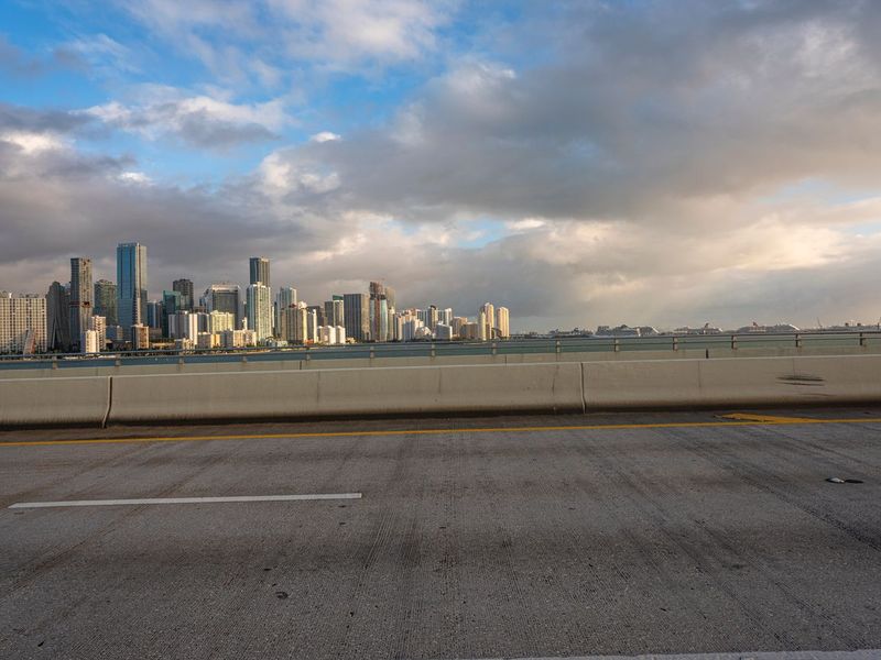 Miami Beach Dawn Cityscape HDRi Maps and Backplates