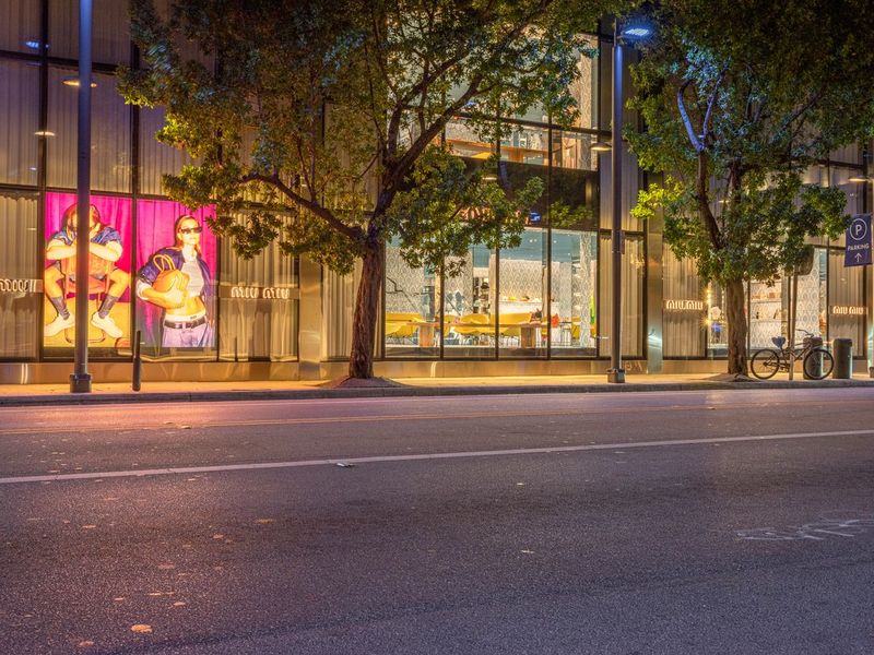 Miami Beach at Night: Street Lights and Storefronts HDRi Maps and ...