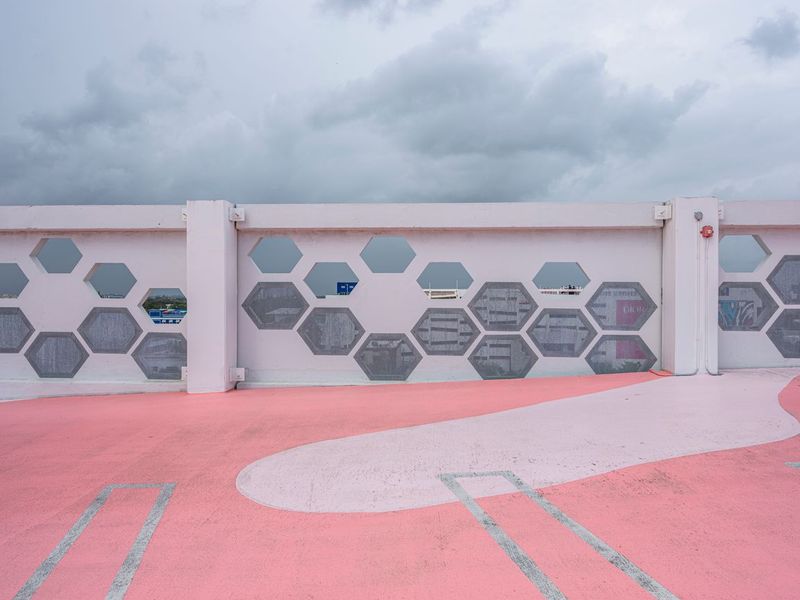 Miami Beach, USA: Urban Design in the Daytime HDRi Maps and Backplates