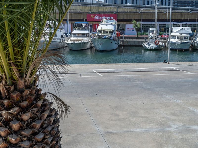 Modern Pier in Barcelona, Spain: A Stunning Coastal Landscape HDRi Maps ...