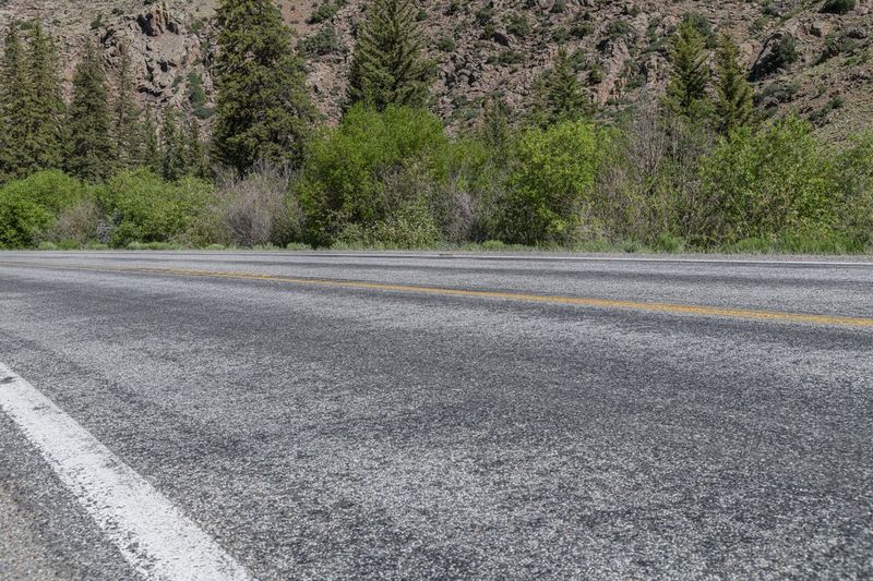 Motorcycle on Mountain Road in Colorado HDRi Maps and Backplates