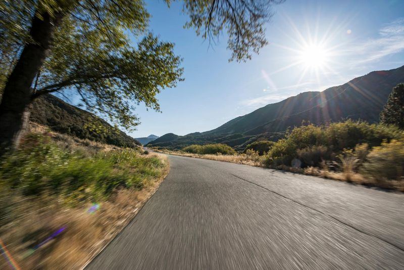 A Motorcycle Ride through California's Scenic Countryside HDRi Maps and ...
